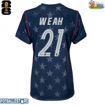 USA Timothy Weah #21 Bortedrakt Dame VM 2026 Kortermet